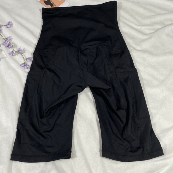 NWT Feelingirl [ MEDIUM ] Tummy Control High Waist‎ Trainer Shorts in Black - Picture 10 of 12